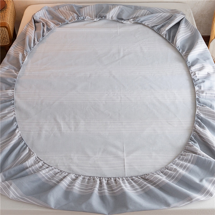 91家纺网 家纺一手货源 找家纺 2025新款首爱家纺全棉老粗布床笠 宁远