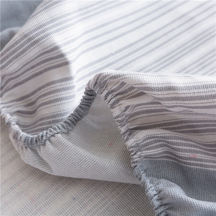 91家纺网 家纺一手货源 找家纺 2025新款首爱家纺全棉老粗布床笠 宁远