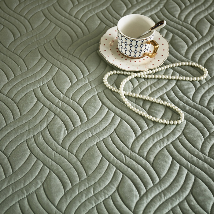 91家纺网 家纺一手货源 找家纺 （总）苏木年华2023新款全棉13372夹棉加厚床笠全棉席梦思保护套