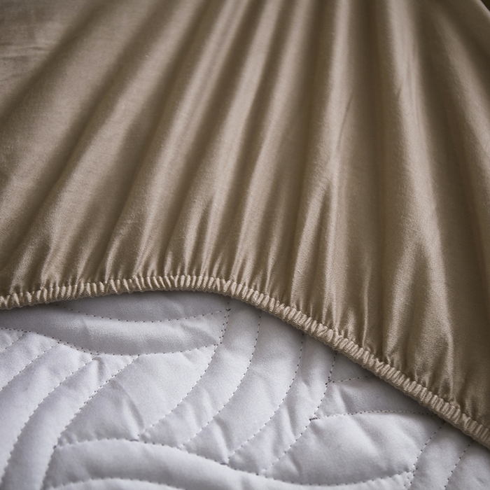 91家纺网 家纺一手货源 找家纺 苏木年华2023新款全棉13372夹棉加厚床笠全棉席梦思保护套 灰色