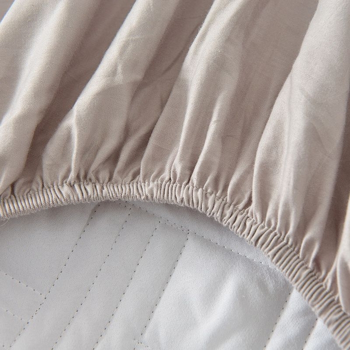 91家纺网 家纺一手货源 找家纺 苏木年华2023新款全棉13372夹棉床笠席梦思保护套 灰色