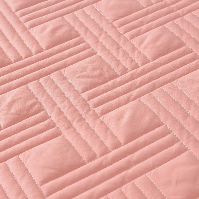 91家纺网 家纺一手货源 找家纺 苏木年华2023新款全棉13372夹棉床笠席梦思保护套 玉色