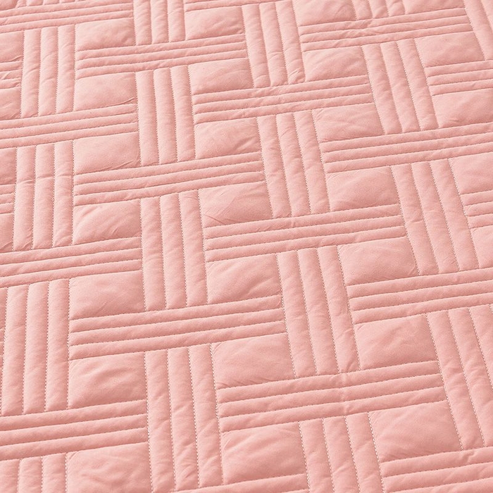 91家纺网 家纺一手货源 找家纺 苏木年华2023新款全棉13372夹棉床笠席梦思保护套 玉色