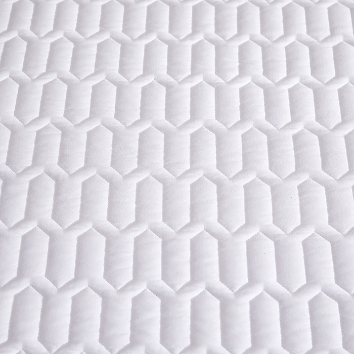 91家纺网 家纺一手货源 找家纺 苏木年华2023新款抗菌加厚防水隔尿夹棉床笠 牛奶白