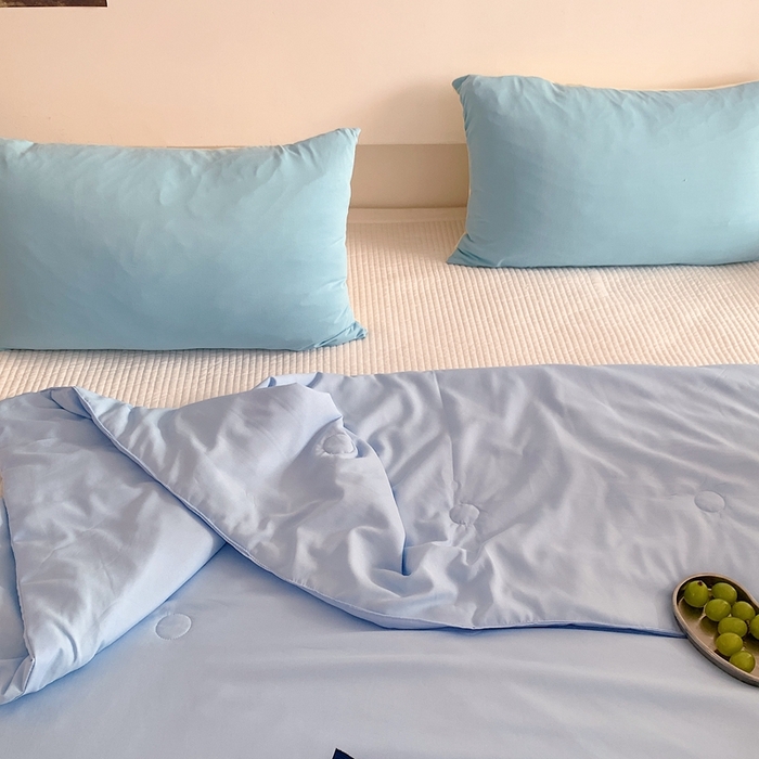 91家纺网 家纺一手货源 找家纺 （总）星期八2023新款水洗棉夏被