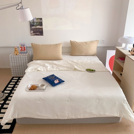 91家纺网 家纺一手货源 找家纺 （总）星期八2023新款水洗棉夏被