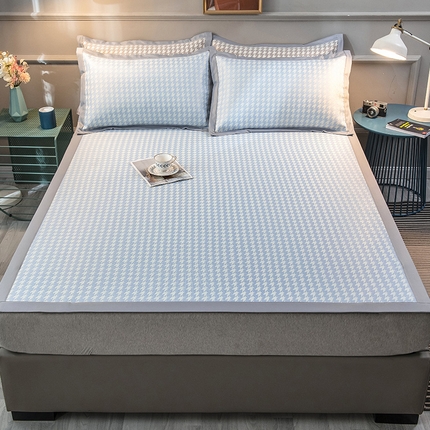 91家纺网 家纺一手货源 找家纺 （总）卡初 2023新款1500D数码印花冰丝席