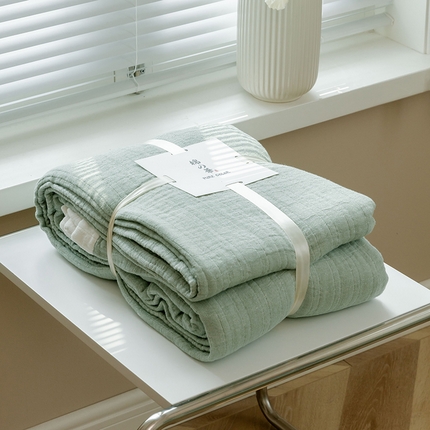 91家纺网 家纺一手货源 找家纺 总雯雨家纺2023新款A类全棉纱布毛巾被