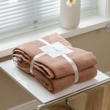 91家纺网 家纺一手货源 找家纺 总雯雨家纺2023新款A类全棉纱布毛巾被