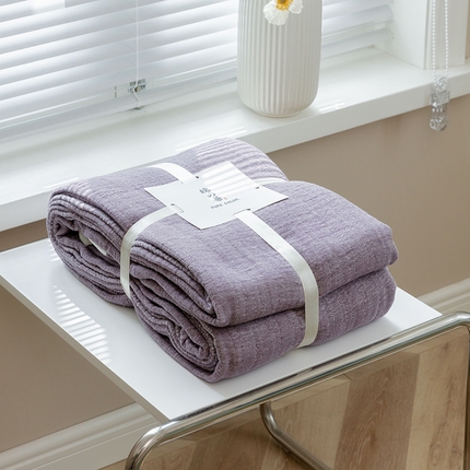 91家纺网 家纺一手货源 找家纺 总雯雨家纺2023新款A类全棉纱布毛巾被