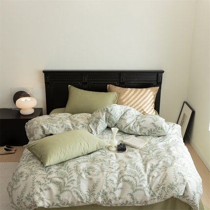 91家纺网 家纺一手货源 找家纺 （总）玉宇阁 2023新款100S长绒棉数码印花四件套