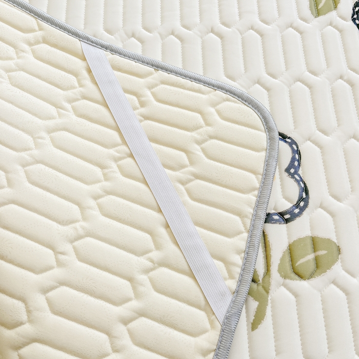 91家纺网 家纺一手货源 找家纺 柒月2023小清新乳胶凉席 花落