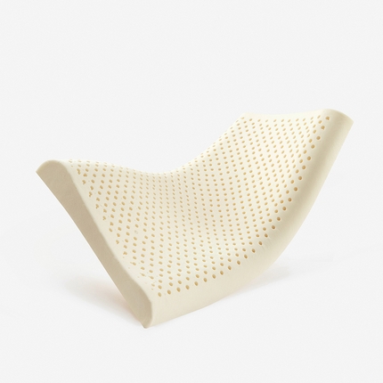 91家纺网 家纺一手货源 找家纺 鼎盛乳胶 2025新款泰国天然乳胶枕成人薄款曲线低枕60*35*5/7