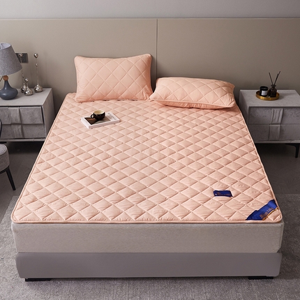 91家纺网 家纺一手货源 找家纺 （总）云尚床笠热卖四季新款床护垫防滑床褥垫酒店款软垫