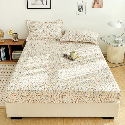 91家纺网 家纺一手货源 找家纺 （总）芷凡 2023新款锦棉印花磨毛单床笠