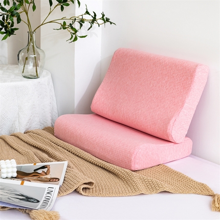 91家纺网 家纺一手货源 找家纺 （总）其乐枕芯 2023新款A类精梳条纹乳胶枕超30天不退不换 