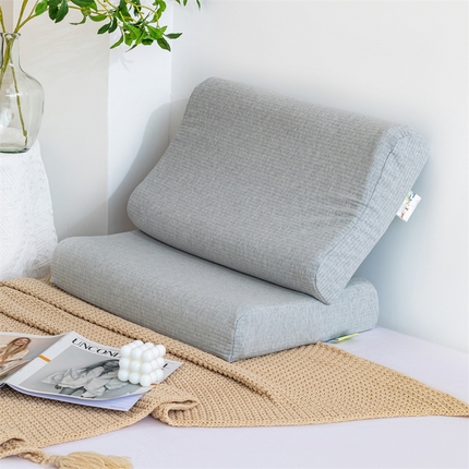 91家纺网 家纺一手货源 找家纺 （总）其乐枕芯 2023新款A类精梳条纹乳胶枕超30天不退不换 