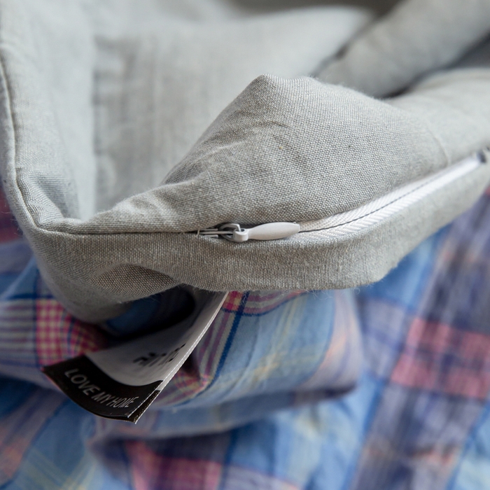 91家纺网 家纺一手货源 找家纺 鸣升 新款全棉色织水洗棉棉花夏被（图片2无模特） 芳华兰