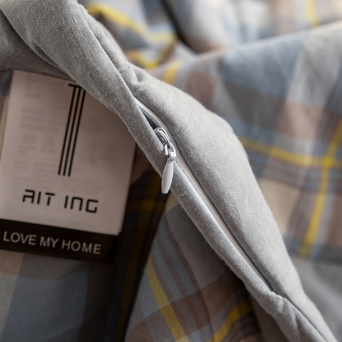 91家纺网 家纺一手货源 找家纺 鸣升 新款全棉色织水洗棉棉花夏被（图片2无模特） 莫妮卡