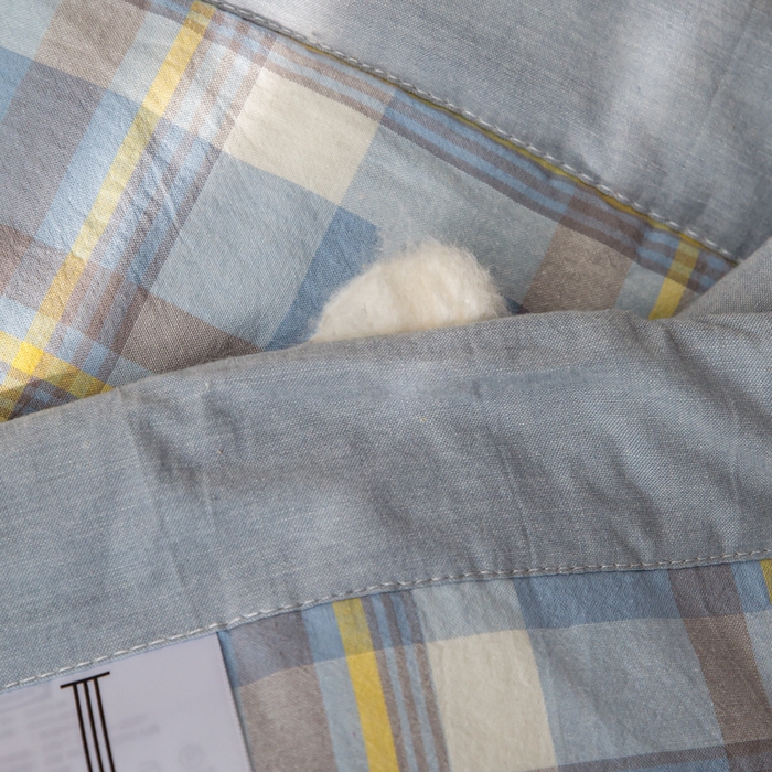 91家纺网 家纺一手货源 找家纺 鸣升 新款全棉色织水洗棉棉花夏被（图片2无模特） 莫妮卡