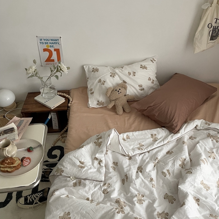 91家纺网 家纺一手货源 找家纺 （总）恋恋三季 2024新款纯棉可机洗夏凉被四件套