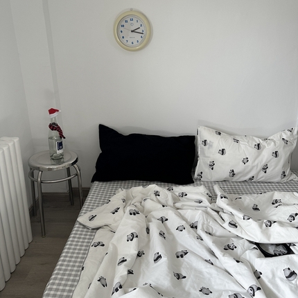 91家纺网 家纺一手货源 找家纺 恋恋三季 2024新款纯棉可机洗夏凉被四件套 胖哒