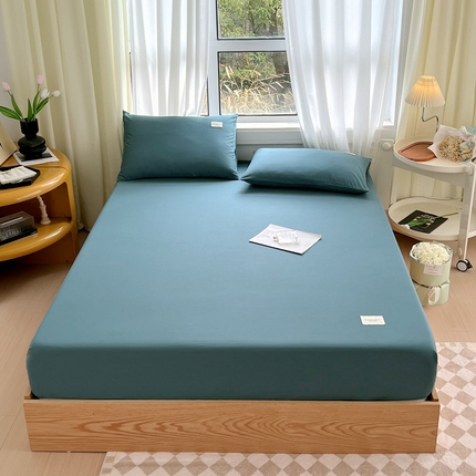 91家纺网 家纺一手货源 找家纺 （总）衿成 2025新款13372喷气织造全棉纯色单品床笠