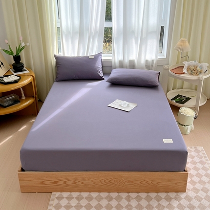 91家纺网 家纺一手货源 找家纺 （总）衿成 2025新款13372喷气织造全棉纯色单品床笠