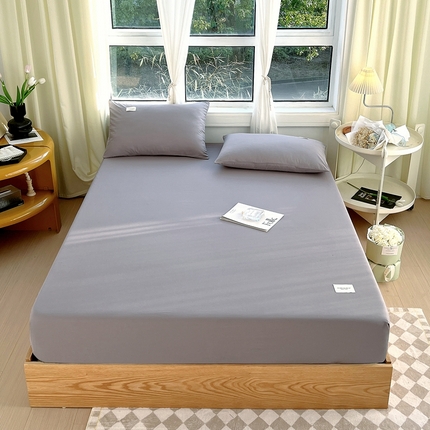 91家纺网 家纺一手货源 找家纺 （总）衿成 2025新款13372喷气织造全棉纯色单品床笠