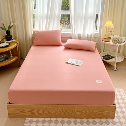 91家纺网 家纺一手货源 找家纺 （总）衿成 2025新款13372喷气织造全棉纯色单品床笠