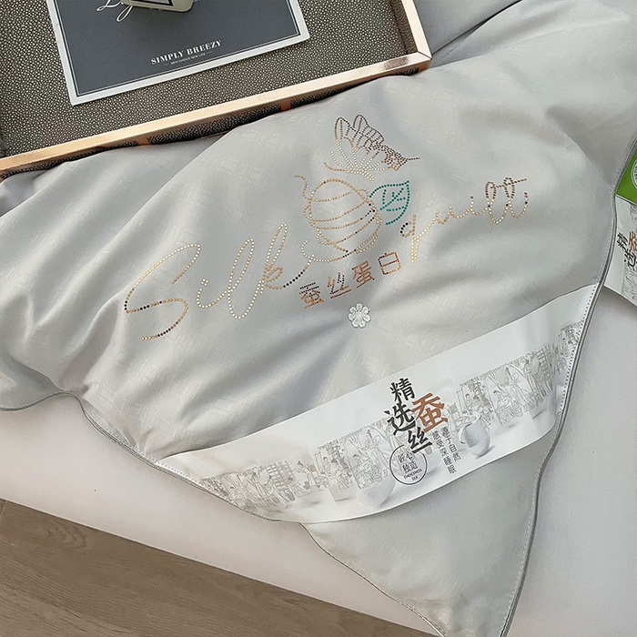 91家纺网 家纺一手货源 找家纺 （总）蓝庭2023新款提花抗菌被子被芯夏被空调被春秋被冬被