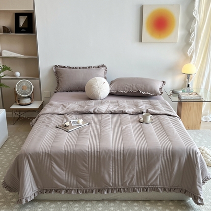 91家纺网 家纺一手货源 找家纺 （总）六巷胡同  2023新款小红书博主同款水洗纱夏被