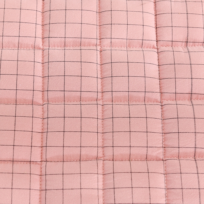 91家纺网 家纺一手货源 找家纺 恋绒 2023新款A类全棉色织水洗棉床垫软床垫床褥垫子 水洗棉-豆沙格