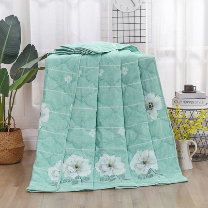 被多多 2023新款舒适可水洗钻石绒夏凉被 繁花忆梦