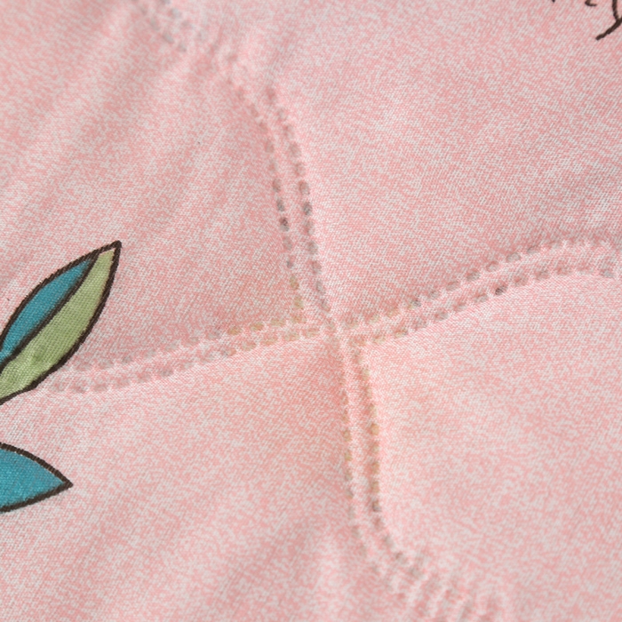 91家纺网 家纺一手货源 找家纺 被多多 2023新款舒适可水洗钻石绒夏凉被 花想容