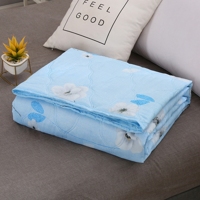 91家纺网 家纺一手货源 找家纺 被多多 2023新款舒适可水洗钻石绒夏凉被 清风玉露