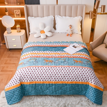 91家纺网 家纺一手货源 找家纺 （总）被多多 2023新款舒适可水洗钻石绒夏凉被