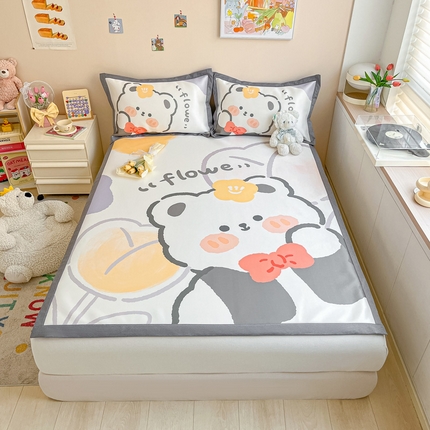 91家纺网 家纺一手货源 找家纺 （总）柒月 2023大版碳光冰丝凉席