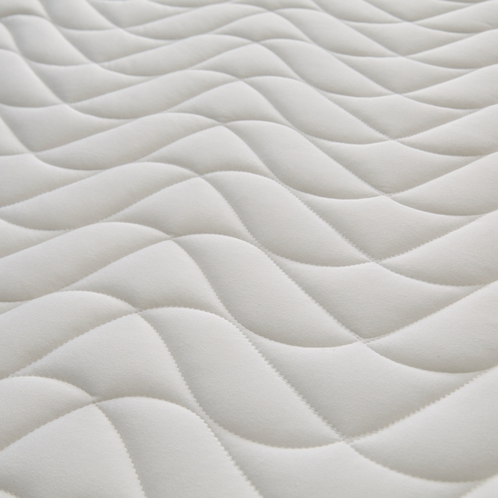 91家纺网 家纺一手货源 找家纺 鹿辉2023新款烫画牛奶丝立体床垫 如意兔白波浪