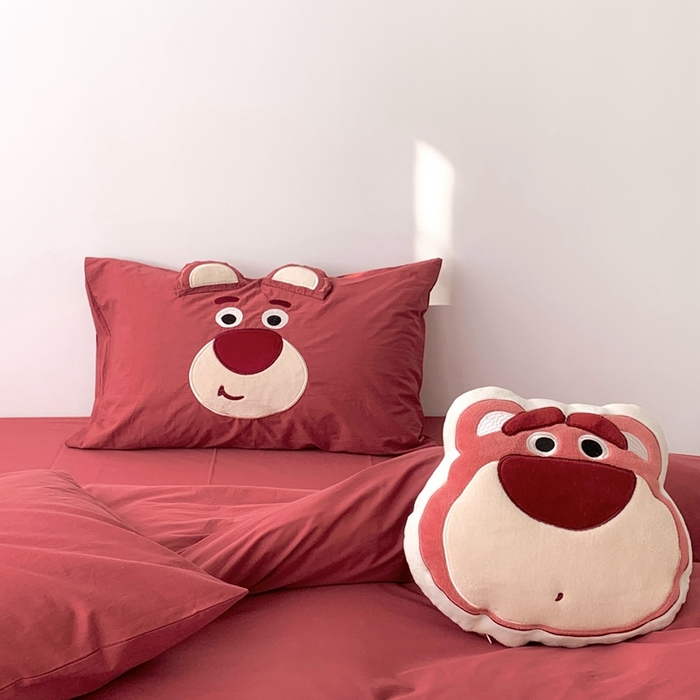 91家纺网 家纺一手货源 找家纺 （总）朗莎 2023新款迪士尼系列水洗棉四件套