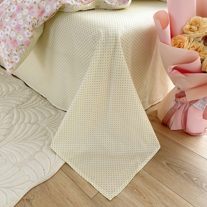 91家纺网 家纺一手货源 找家纺 千朵 2023新款13372全棉印花四件套 樱花粉