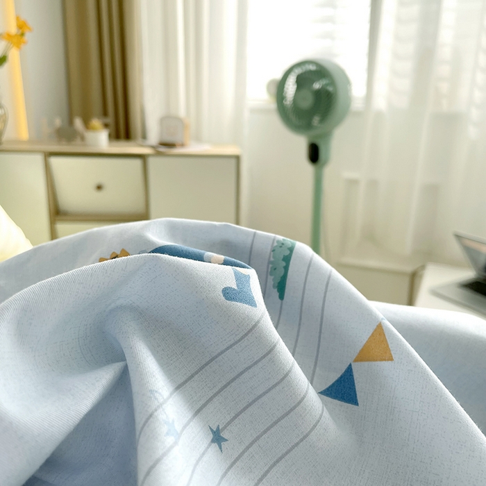 91家纺网 家纺一手货源 找家纺 千朵 2023新款13372全棉印花四件套 小王子