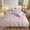 91家纺网 家纺一手货源 找家纺 千朵 2023新款13372全棉印花四件套 粉黛
