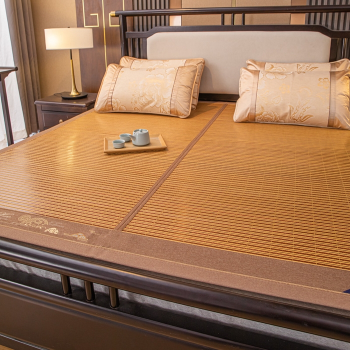 91家纺网 家纺一手货源 找家纺 （总）新月家纺 2023新款贵妃养生席冰丝凉席 