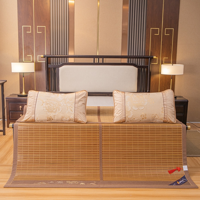 91家纺网 家纺一手货源 找家纺 （总）新月家纺 2023新款贵妃养生席冰丝凉席 