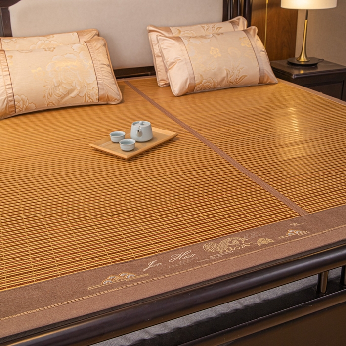 91家纺网 家纺一手货源 找家纺 （总）新月家纺 2023新款贵妃养生席冰丝凉席 