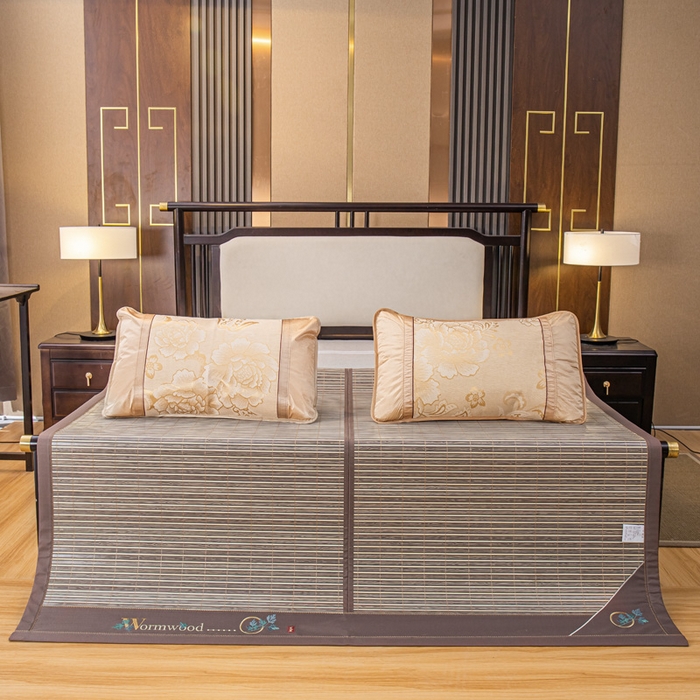 91家纺网 家纺一手货源 找家纺 （总）新月家纺 2023新款爱情魔方冰丝凉席