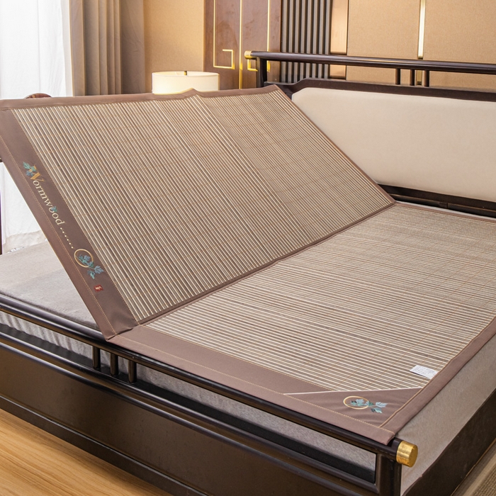 91家纺网 家纺一手货源 找家纺 （总）新月家纺 2023新款爱情魔方冰丝凉席