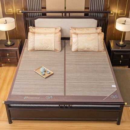 （总）新月家纺 2023新款爱情魔方冰丝凉席