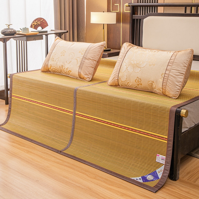 91家纺网 家纺一手货源 找家纺 （总）新月家纺 2023新款黄金海岸凉席